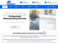 Desktop screenshot for snwaterproofing.in