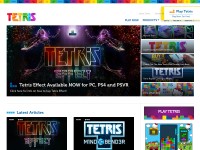 Desktop screenshot for tetris.com