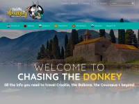 Desktop screenshot for chasingthedonkey.com