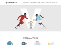 Desktop screenshot for fotballpakke.no