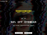 Desktop screenshot for glasses.com