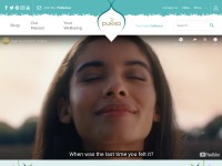 Desktop screenshot for pukkaherbs.com