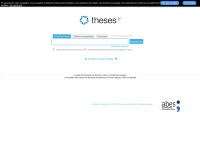 Desktop screenshot for theses.fr