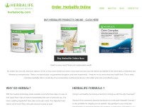 Desktop screenshot for buyonlineherbal.com