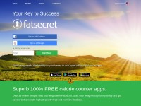 Desktop screenshot for fatsecret.com