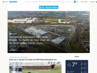 Desktop screenshot for ruhrnachrichten.de