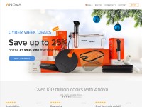 Desktop screenshot for anovaculinary.com