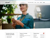 Desktop screenshot for netvoip.ch