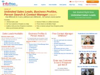 Desktop screenshot for infofree.com