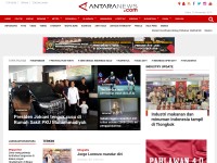 Desktop screenshot for antaranews.com