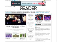 Desktop screenshot for chicagoreader.com