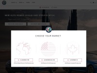 Desktop screenshot for alfaromeo.com