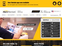 Desktop screenshot for hercrentals.com