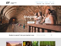 Desktop screenshot for eftours.com