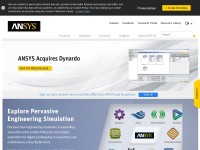 Desktop screenshot for ansys.com