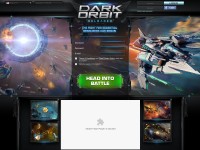 Desktop screenshot for darkorbit.com