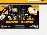 Desktop screenshot for betfair.com