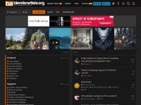 Desktop screenshot for blenderartists.org