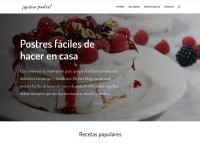 Desktop screenshot for quieropostre.com