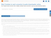 Desktop screenshot for youtubemp3.today