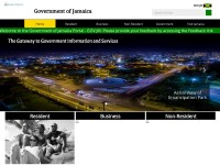 Desktop screenshot for gov.jm