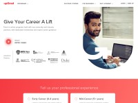 Desktop screenshot for upgrad.com