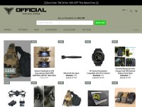 Desktop screenshot for officialtacticalstore.com