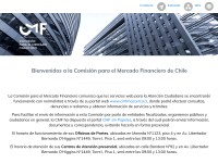 Desktop screenshot for sbif.cl