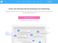 Desktop screenshot for triggerbee.com