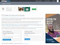 Desktop screenshot for collegecalc.org