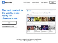 Desktop screenshot for newsela.com