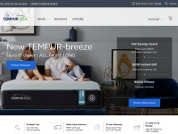 Desktop screenshot for tempurpedic.com