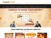 Desktop screenshot for bestjyotish.com