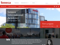 Desktop screenshot for senecacollege.ca