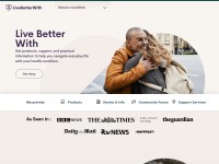 Desktop screenshot for livebetterwith.com