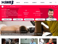 Desktop screenshot for swr3.de