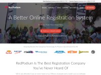 Desktop screenshot for redpodium.com