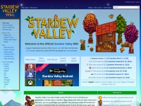 Desktop screenshot for stardewvalleywiki.com