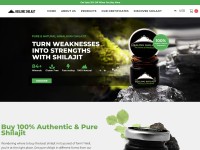 Desktop screenshot for healingshilajit.com