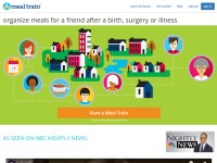 Desktop screenshot for mealtrain.com