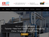 Desktop screenshot for ebaircontrol.com