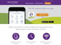 Desktop screenshot for epocrates.com