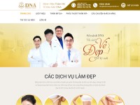 Desktop screenshot for benhvienthammydna.vn