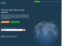 Desktop screenshot for majestic.com