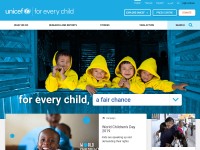Desktop screenshot for unicef.org