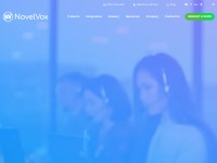 Desktop screenshot for novelvox.com