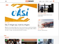 Desktop screenshot for infomigrants.net