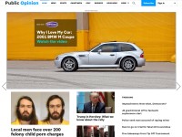 Desktop screenshot for publicopiniononline.com