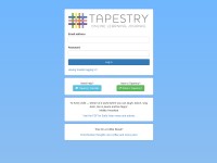 Desktop screenshot for tapestryjournal.com