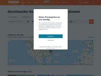 Desktop screenshot for kayak.de